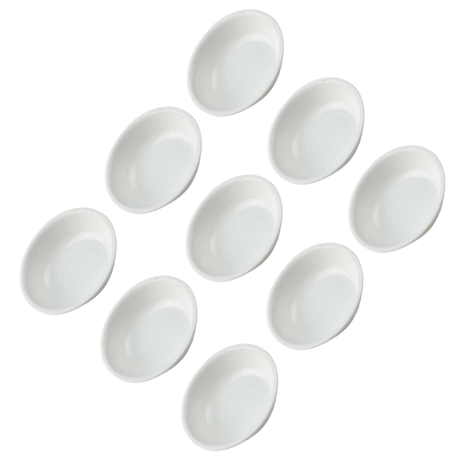 40pcs Dipping Soy Sauce Cup Plastic Sauce Bowl Seasoning Dish Appetizer-Plates