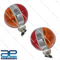 Universell Rot Gelbe GläSer Blinker Marker & Standlicht 2 StüCk Gec