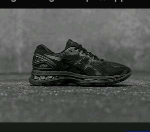 gel nimbus 20 womens black