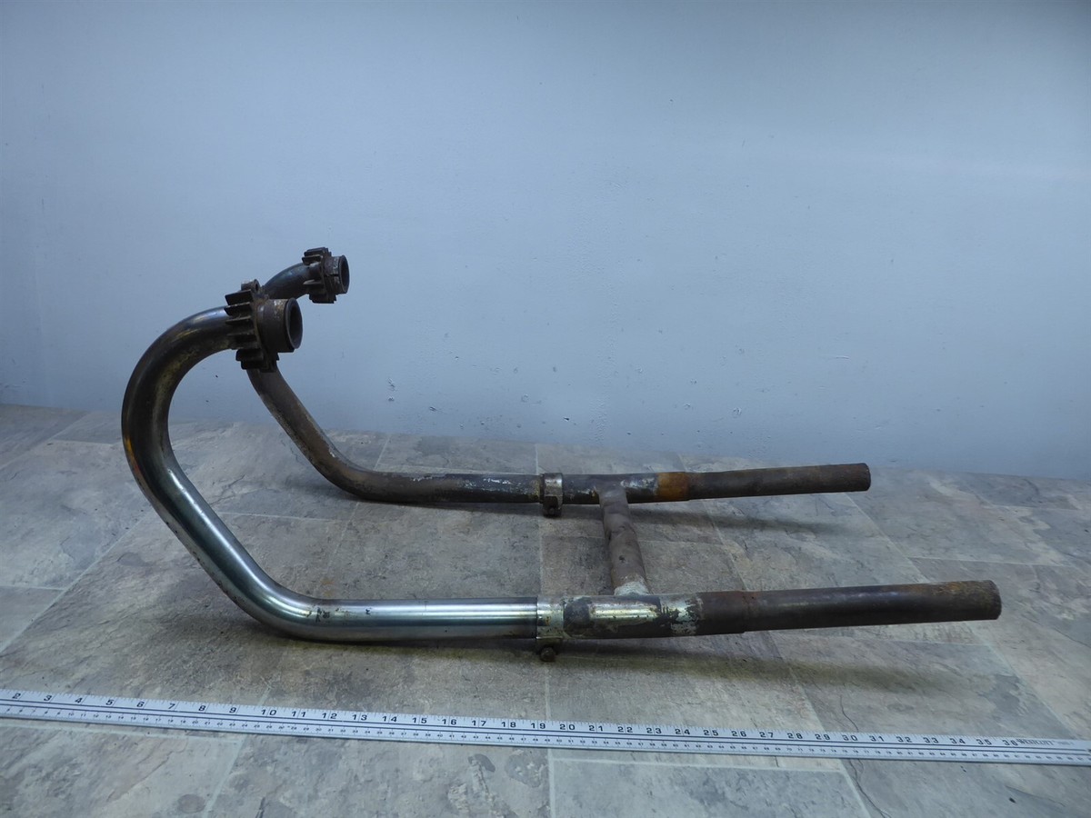 1976 Moto Guzzi V1000 Convert S937. OEM exhaust header pipes and