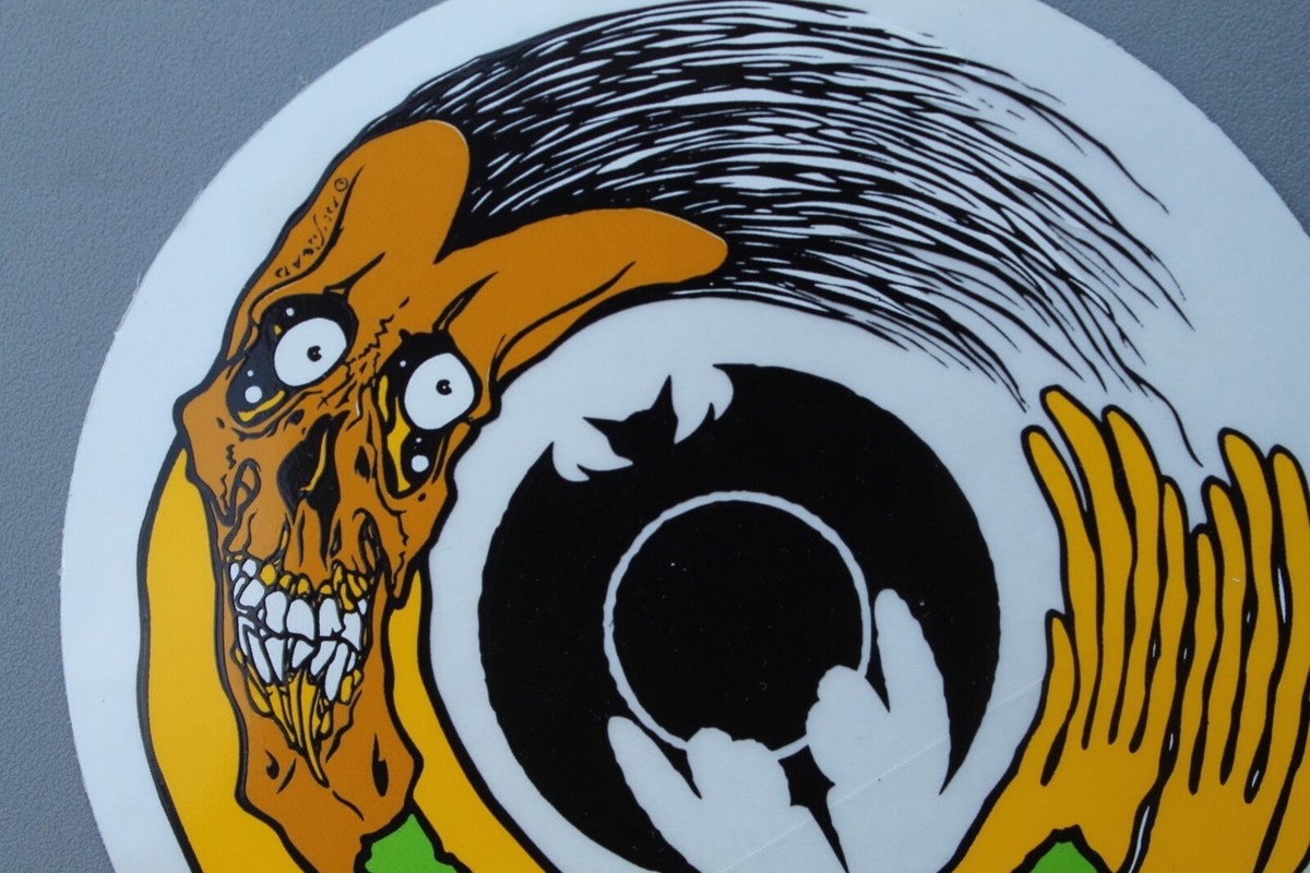 Zombu Zorlac Skateboards Pushead 80's Punk OG Z69A Vintage Zombu Zorlac Skateboards Pushead 80's Punk OG Z69A Vintage