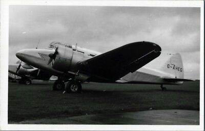 AIRSPEED CONSUL G-AHEG VINTAGE FOTO