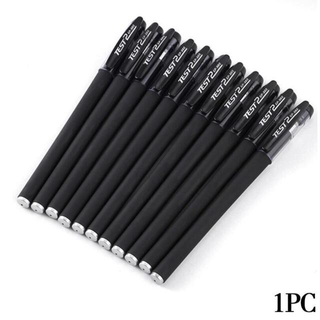 Black Gel Pen Full Matte Water Pen Writing Stationery Office F5P1