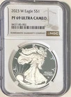 2023 W Proof American Silver Eagle $1 NGC PF 69 Ultra Cameo