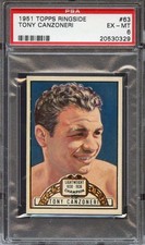1951 Topps Ringside Boxing Cards 23