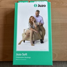 JUZO Soft 30-40 mmHg Thigh With Hip Attachment Right Beige Size III Open Toe NEW