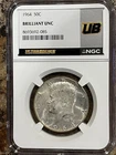 Ultra Breaks End of an Era 1964 Kennedy Half Dollar Brilliant Uncirculated