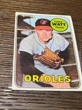 1969 Topps Eddie Watt #652 - Baltimore Orioles - EX+ - Free Shipping