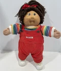 1985 Cabbage Patch Kids 16” Girl Doll HM#2, Brown Hair & Eyes, Outfit