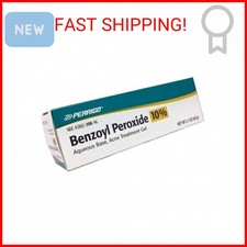 Perrigo 10 Benzoyl Peroxide Acne Treatment Gel 2.1 oz