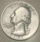 1946-S Washington Quarter 90% Silver San Fransisco
