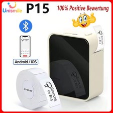 Bluetooth Thermodrucker Etikettendrucker Beschriftungsgerät oder Etiketten Label