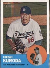 Hiroki Kuroda 2012 Topps Heritage Los Angeles Dodgers #150