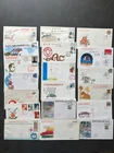19 x China Letters Collection FDC Maximum Letters
