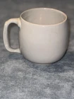 Vintage Frankoma Pottery white Glaze Coffee Mug USA