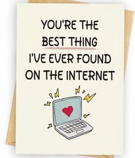 Valentines Day Card Husband Birthday Card Funny Birthday Cards for Men