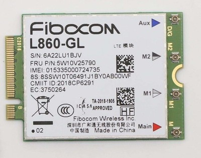 LENOVO ThinkPad Fibocom L860-GL - 4G LTE CAT16 - 5W10V25790