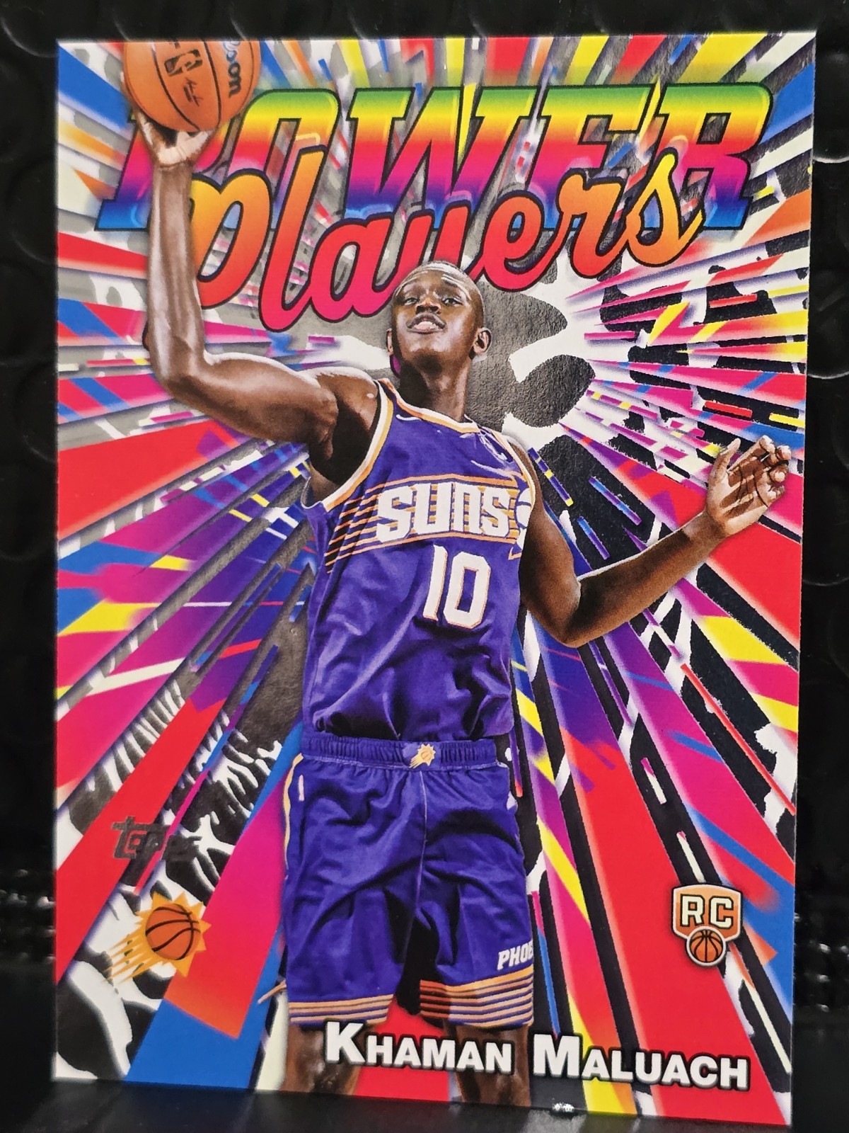 2025 Topps Power Players Khaman Maluach RC #PP-20 Suns H068