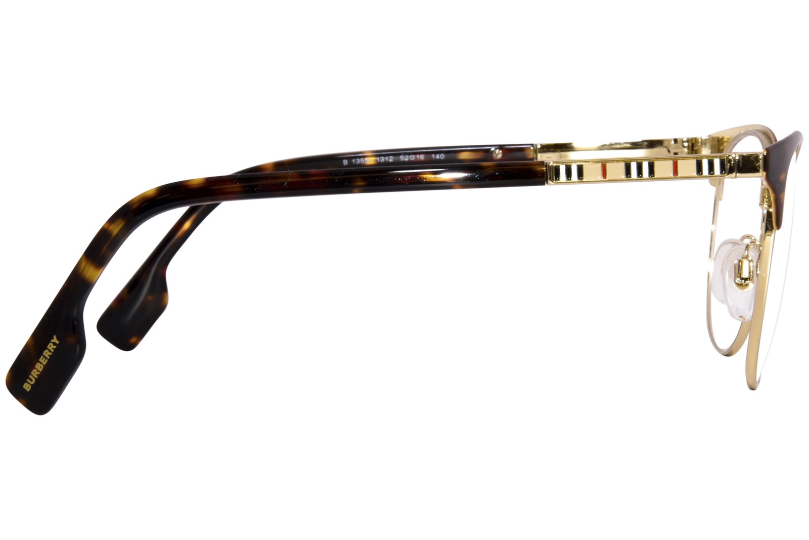Burberry Sophia BE1355 1312 Eyeglasses Women's Light Gold-Havana Full Rim 52mm thumbnail 3