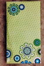 Hobby Lobby 18"  10" Dry Erase Marker Board Green  Blue Mandala Art Patterns