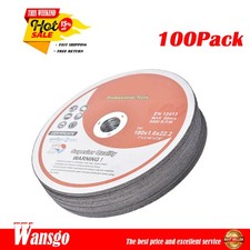 7"x1/16"x7/8" Cut-off Wheel - Metal Stainless Steel Cutting Discs 100 PACK