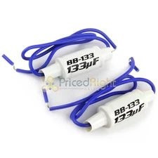 Pair Of BB133 Audiopipe In Line Noise Filter Speaker Bass Blocker 4 OHM Blockers