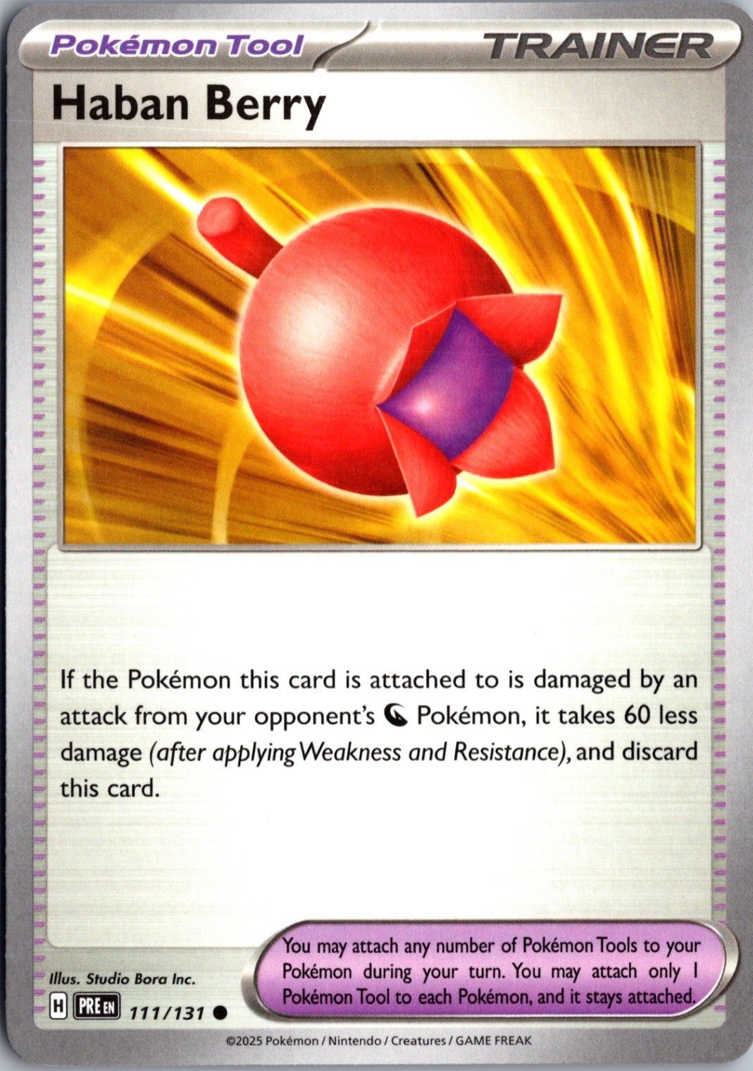 Haban Berry Common SV: Prismatic Evolutions 111/131 NM