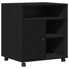 Printer Stand with Wheels Printer Table Office File Desk Organiser vidaXL