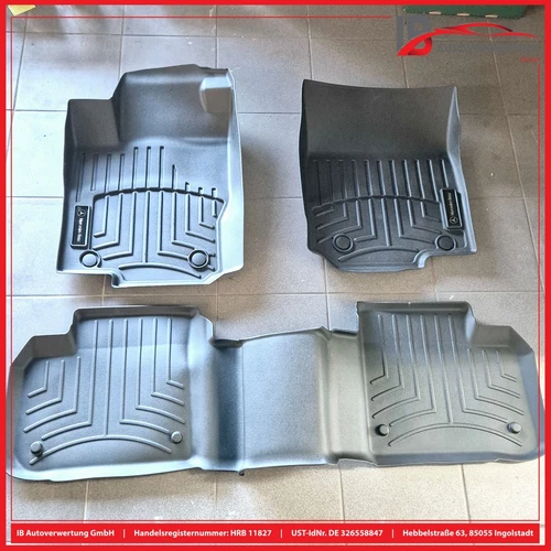 Floor mat rubber automotive carpets original !!! NEW!!! A1666803701 MERCEDES-...