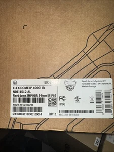Bosch NDI-4512-AL FLEXIDOME IP 4000i IR 2MP HDR IR Dôme IP caméra