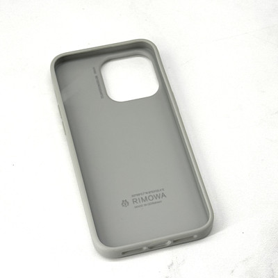 新品-未使用-RIMOWA iPhone 15 Pro ケース シルバー RIMOWA Tech Accessories - Aluminum Silver Case for iPhone 15