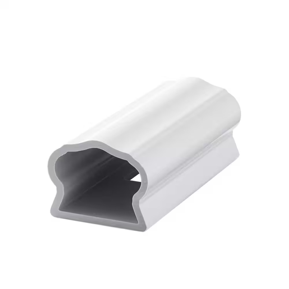 ArmorGuard Deluxe 70in. White Composite Rail Kit, Composite Core and Durable PVC