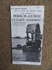 KB15 1937 Perros Guirec La Clarté Ploumanach Advertising Leaflet
