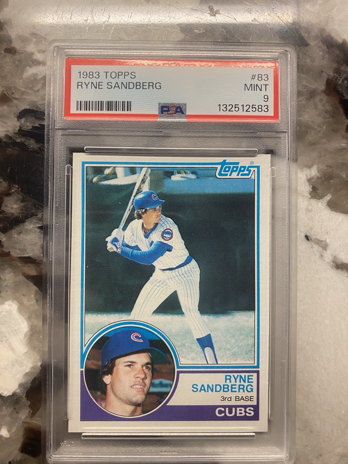 1983 topps 83 Ryne Sandberg PSA 9