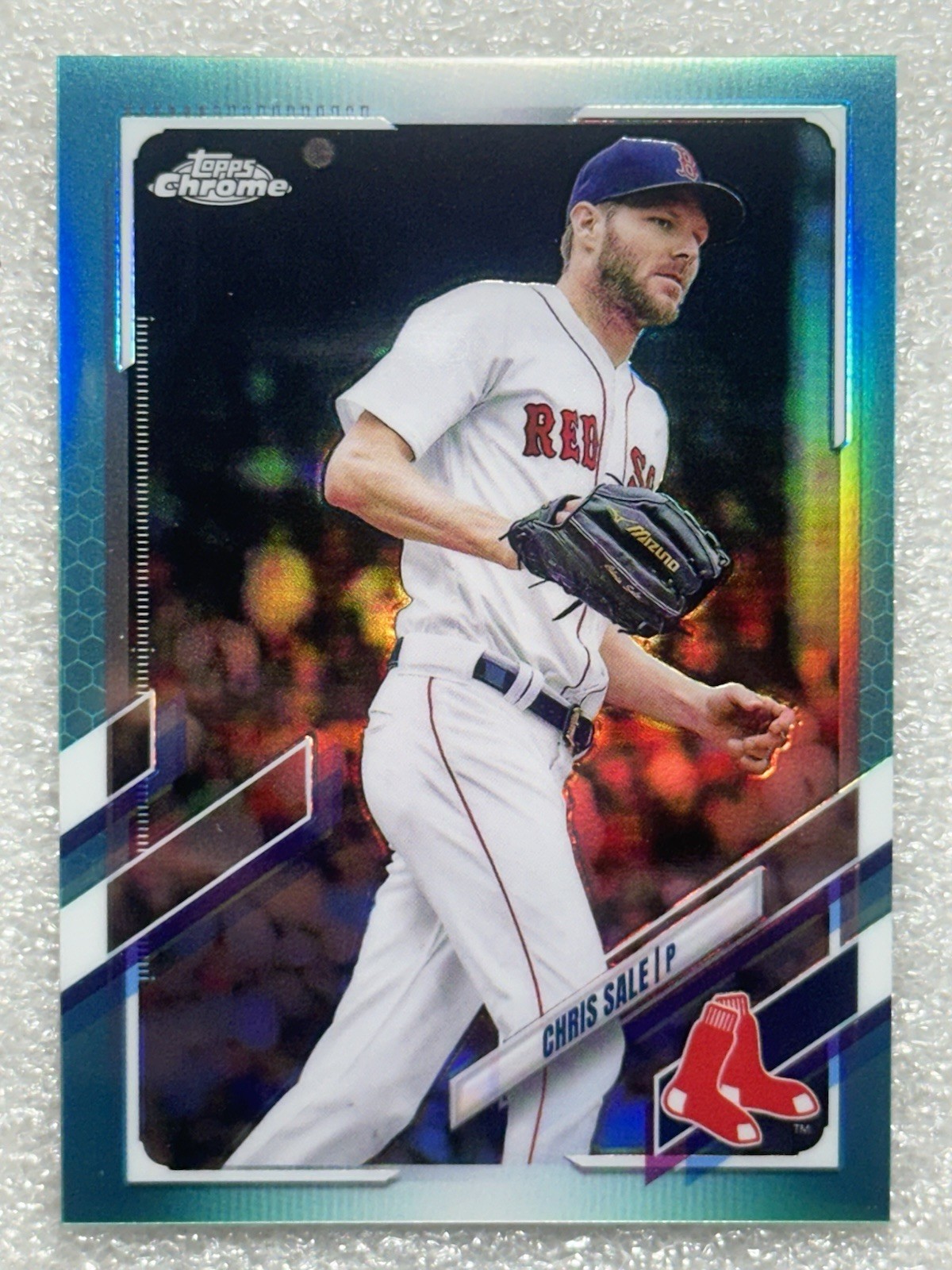 2021 Topps Chrome Aqua Refractors #60 Chris Sale /199