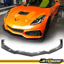 Replacement Front Lip Fits 14-19 Chevy Corvette C7 ZR1 Style Front Bumper PP
