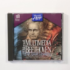 Microsoft Multimedia Beethoven The Ninth Symphony CD-ROM 1994 Windows Compatible
