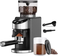 Gevi Coffee Grinder Electric Burr Coffee Bean Grinder with 35 Grind Settings 