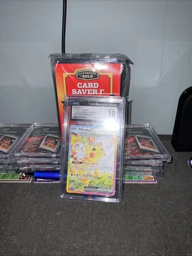 Pikachu EX 2024 Surging Sparks 238/191 SIR CGC 10 Gem Mint