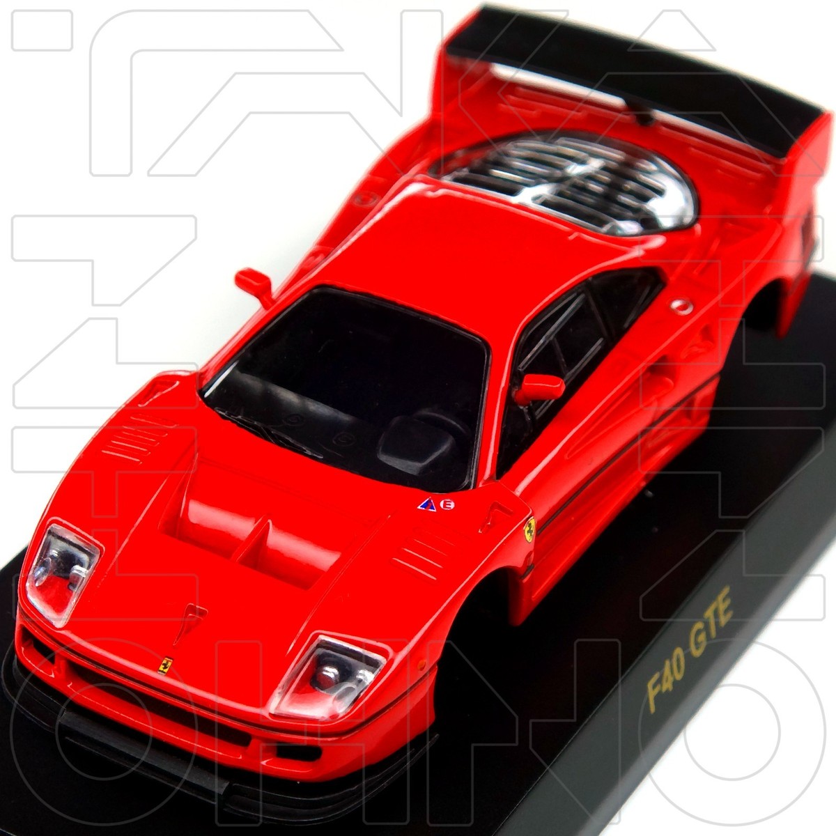 ホビーラジコン Kyosho Ferrari F40 Ferrari F40 GTE 1995 KYOSHO 1:64 Collection 8 NEO Scuderia Red