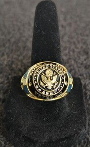 Gold-plated  U.S Korean War Veteran