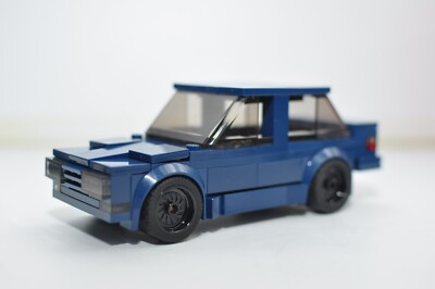 Blue Jetta mk3 Custom MOC VW Model Compatible and Built with Real LEGO  Bricks