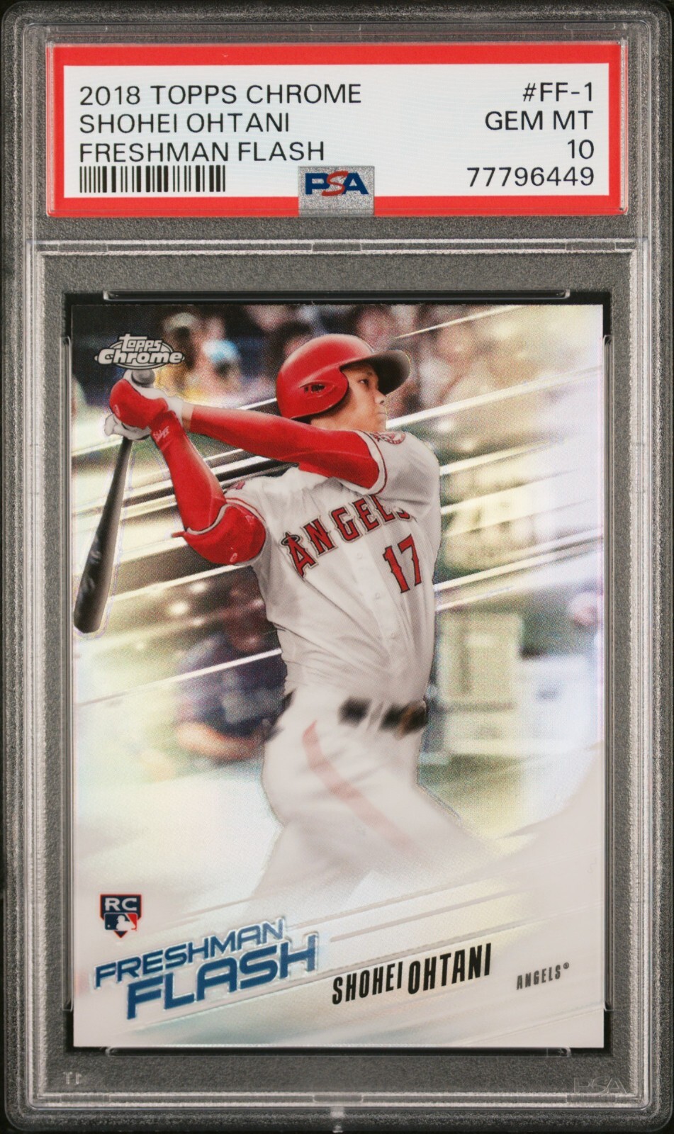 2018 Topps Chrome SHOHEI OHTANI ff-1 Freshman Flash PSA 10 GEM MINT