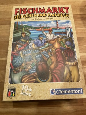 Fischmarkt - Feilschen und Handeln, Clementoni, Top Zustand u. Vollständig