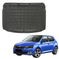Kofferraumwanne Laderaumwanne FüR Skoda Fabia 3 2014-2020 SchräGheck Antirutsch