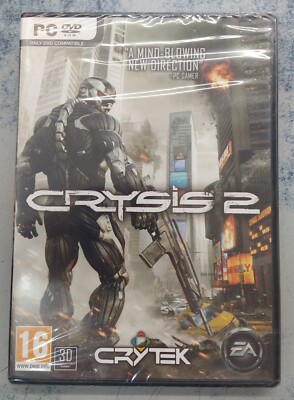 Crysis 2 - PC DVD-Rom Game - EA Crytek - BRAND NEW SEALED - manufactured in EU