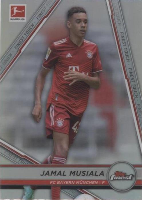 2021-22 Topps Finest Bundesliga Jamal Musiala #FT-JM - 1 of 1