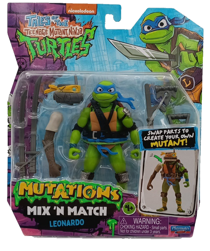 Figurine TMNT Leonardo – Mutatin' Leo – Playmates Toys (années 80)