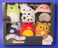 Squishmallows Select Series Micromallows 6 Pack 2" NIB Jarik Wyatt Ulga Rivka