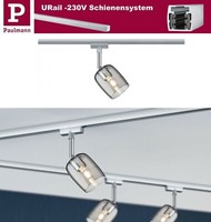 Paulmann Urail Spot Blossom Rauchglas Chrom Matt G9 Ohne Leuchtmittel Max 10Watt